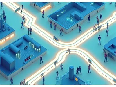 إدارة تدفق الزوار الذكية